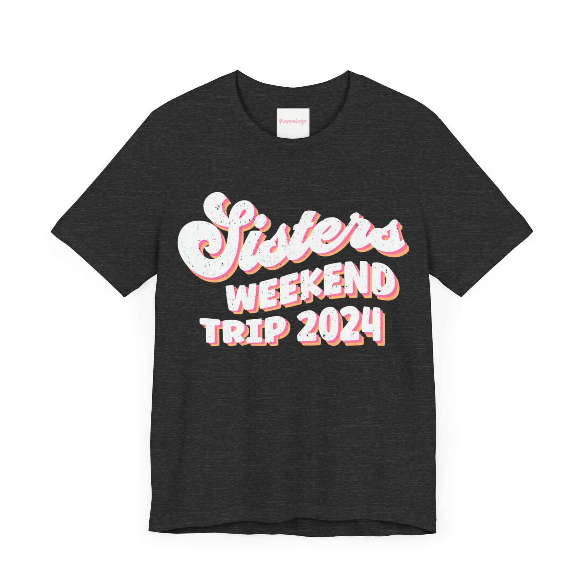 Sisters Weekend Trip 2024 T-Shirt, Groovy Travel Shirt, Family Travel, Personalized Tee | Family, Friends & Group Travel Apparel & Accessories | Travel Lifestyle Store | FrappeToGo