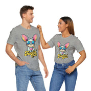 Summer Vibes, Cute Kangaroo Summer Groovy T-Shirt | Family, Friends & Group Travel Apparel & Accessories | Travel Lifestyle Store | FrappeToGo