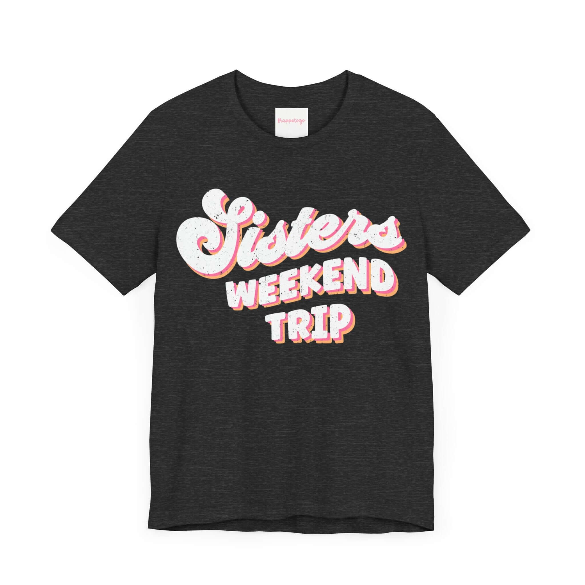 Sisters Weekend Trip T-Shirt, Groovy Travel Shirt, Family Travel, Personalized Tee | Family, Friends & Group Travel Apparel & Accessories | Travel Lifestyle Store | FrappeToGo