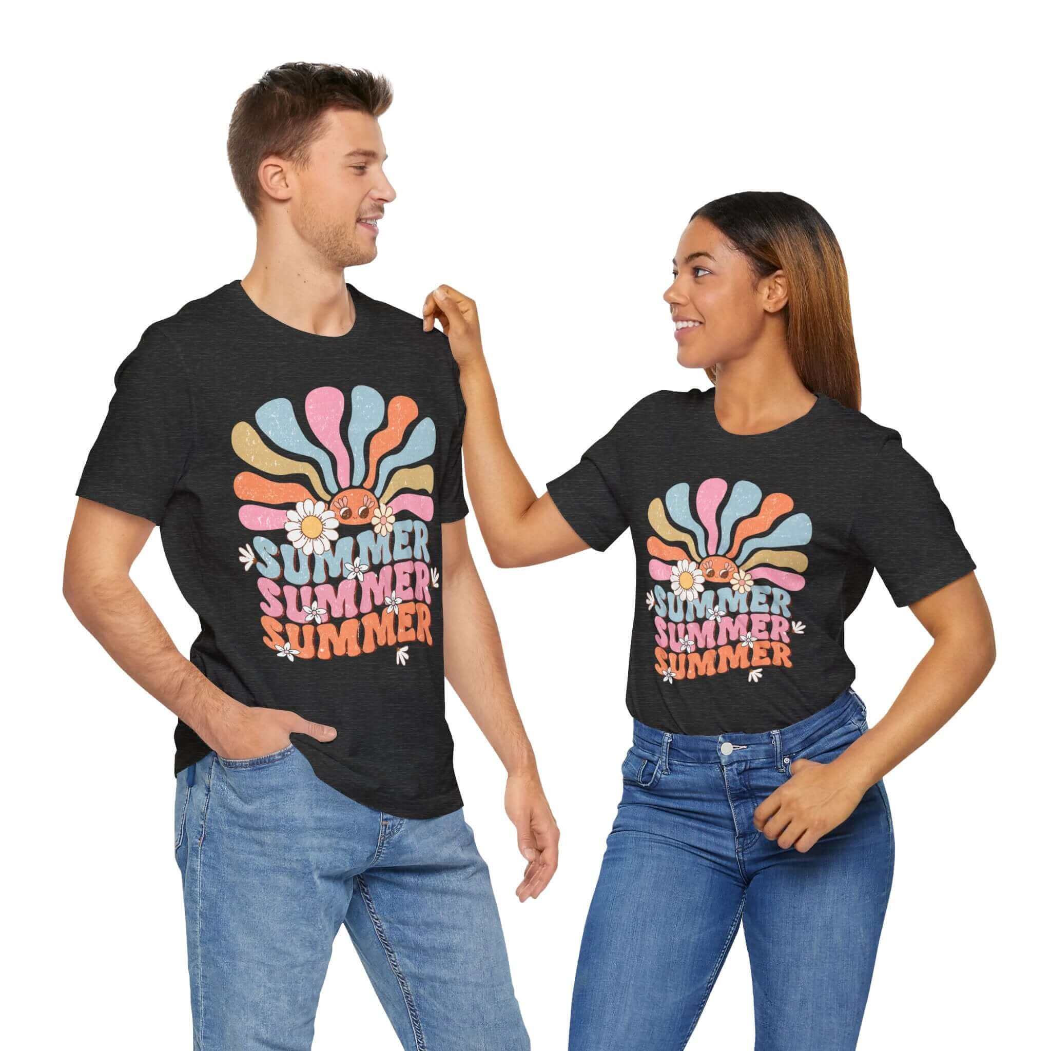 Groovy Summer T-Shirt, Summer Trip Tee, Cute Retro Travel Shirt | Family, Friends & Group Travel Apparel & Accessories | Travel Lifestyle Store | FrappeToGo