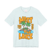 Most Likely To Be At The Lake T-Shirt, Fun Summer Lake Life Tee