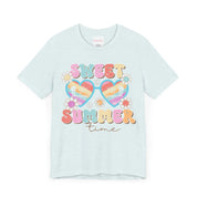 Summer Vacation Groovy T-Shirt, Sweet Summer Shirt, Retro Tee | Family, Friends & Group Travel Apparel & Accessories | Travel Lifestyle Store | FrappeToGo