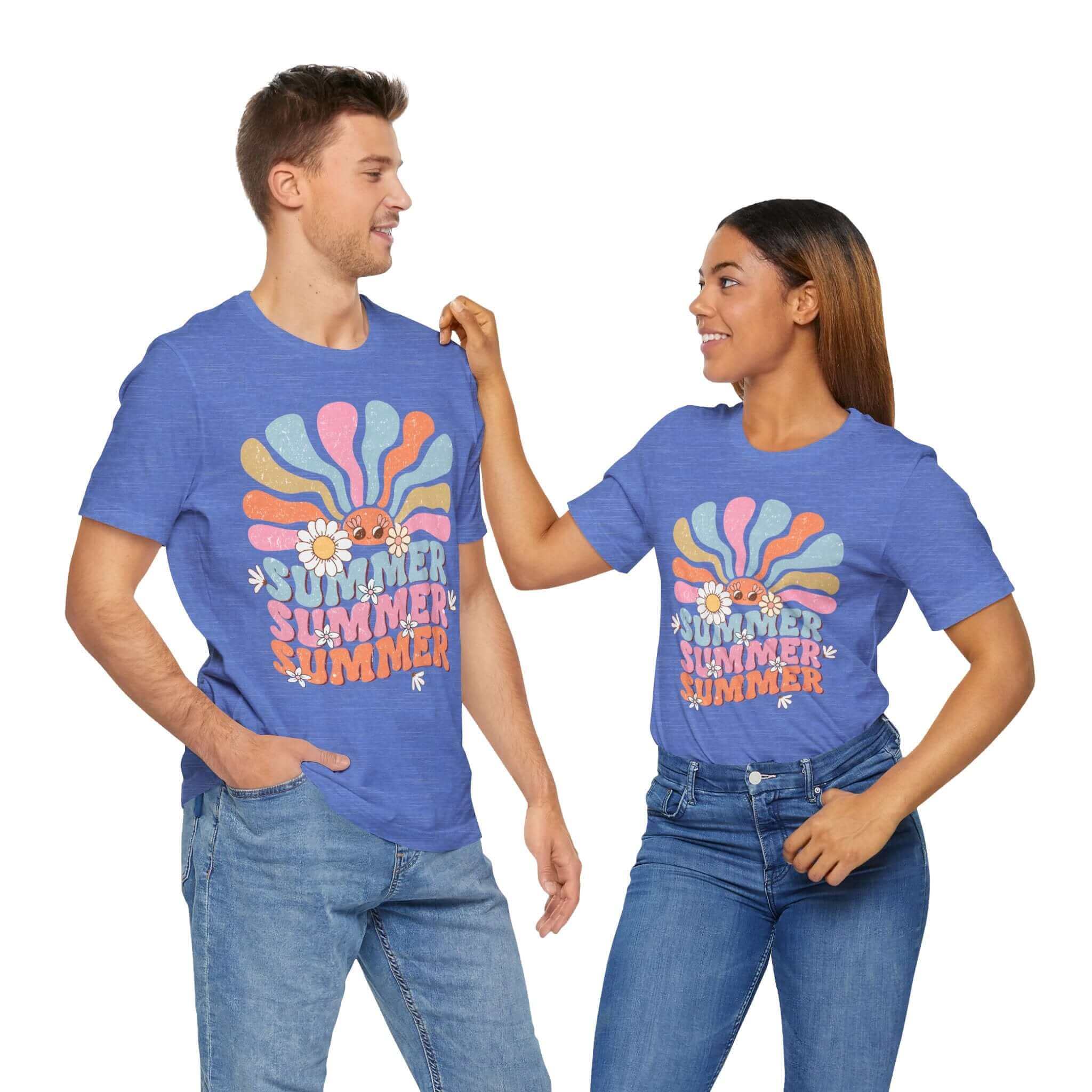 Groovy Summer T-Shirt, Summer Trip Tee, Cute Retro Travel Shirt | Family, Friends & Group Travel Apparel & Accessories | Travel Lifestyle Store | FrappeToGo