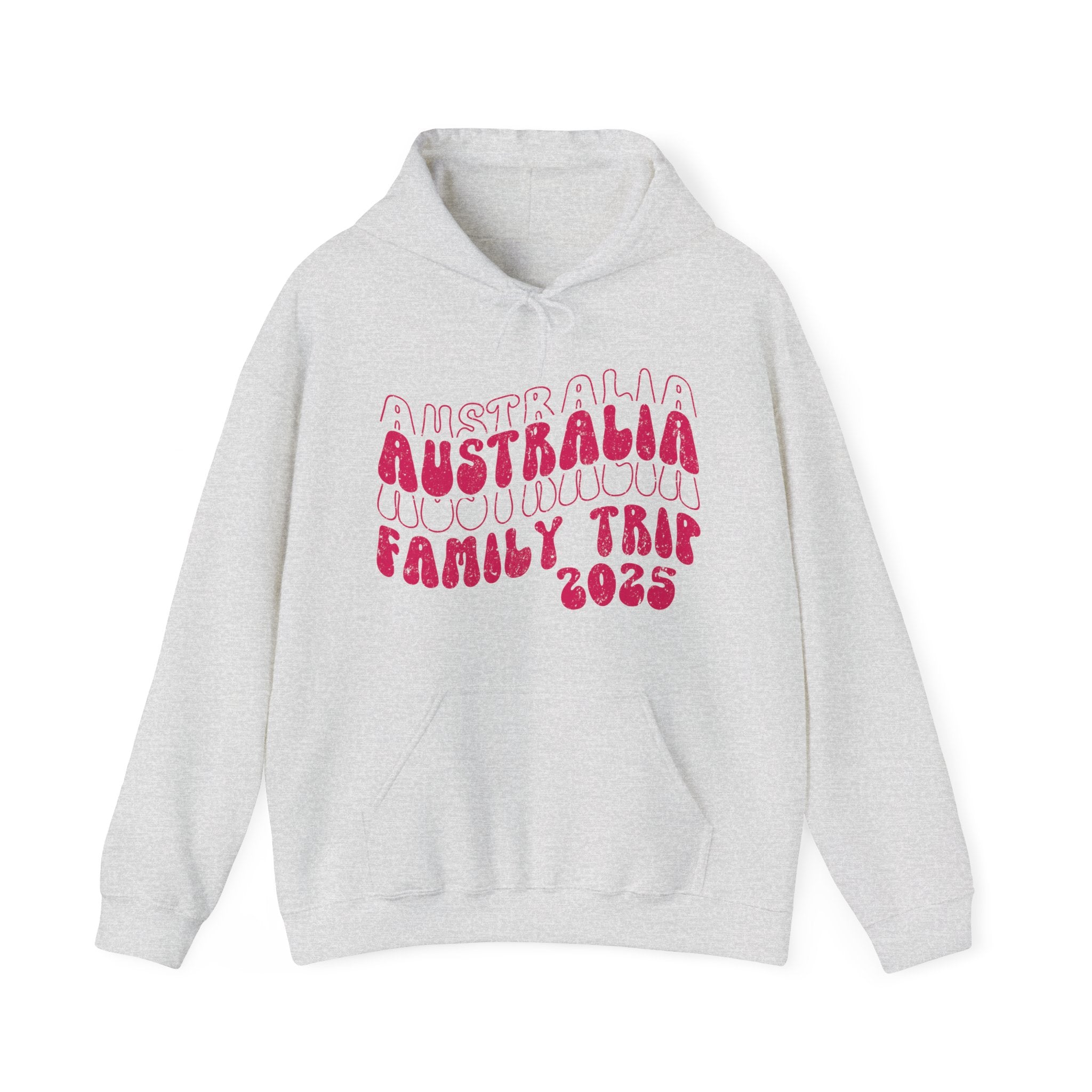 Australia Family Trip 2025 Travel Hoodie, Australia Group Travel Hoodie, Australia Retro Hoodie, Personalzed