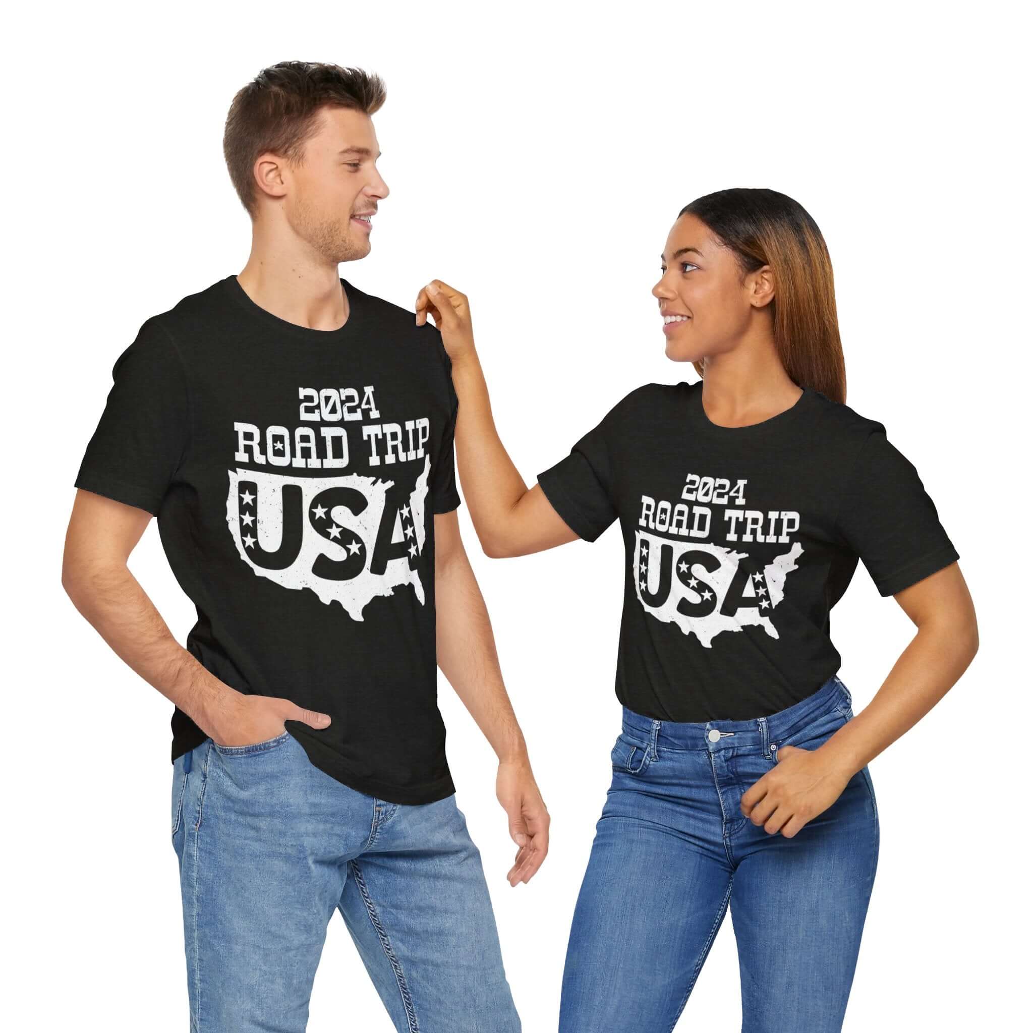 USA Cowboy Road Trip 2024 T-Shirt, America Western Shirt, Family Group Travel, Personalized Tee | Family, Friends & Group Travel Apparel & Accessories | Travel Lifestyle Store | FrappeToGo