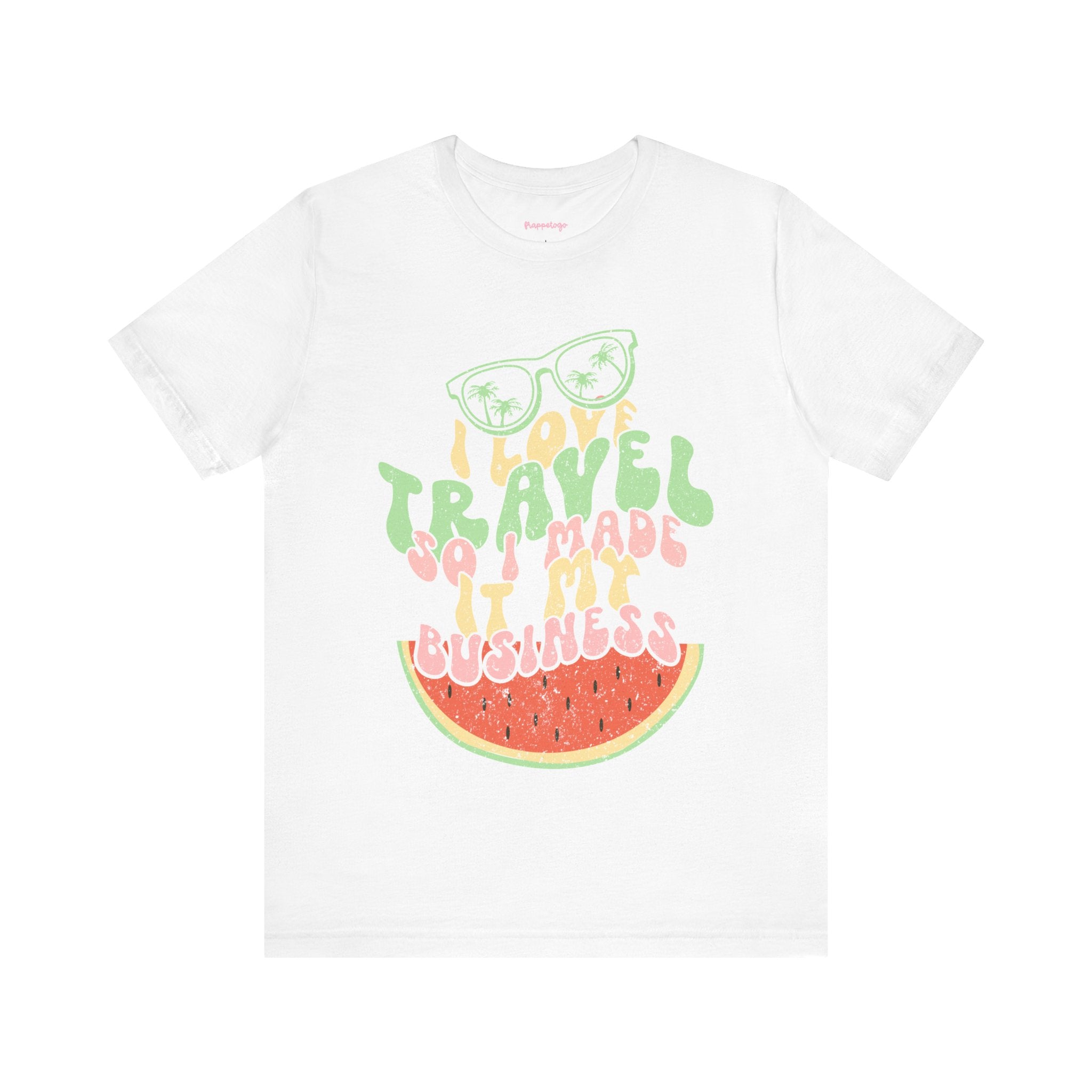 Business Travel T-Shirt, Fun Entrepreneurs Travel Shirt, I Love Travel So I Made It My Business | Family, Friends & Group Travel Apparel & Accessories | Travel Lifestyle Store | FrappeToGo