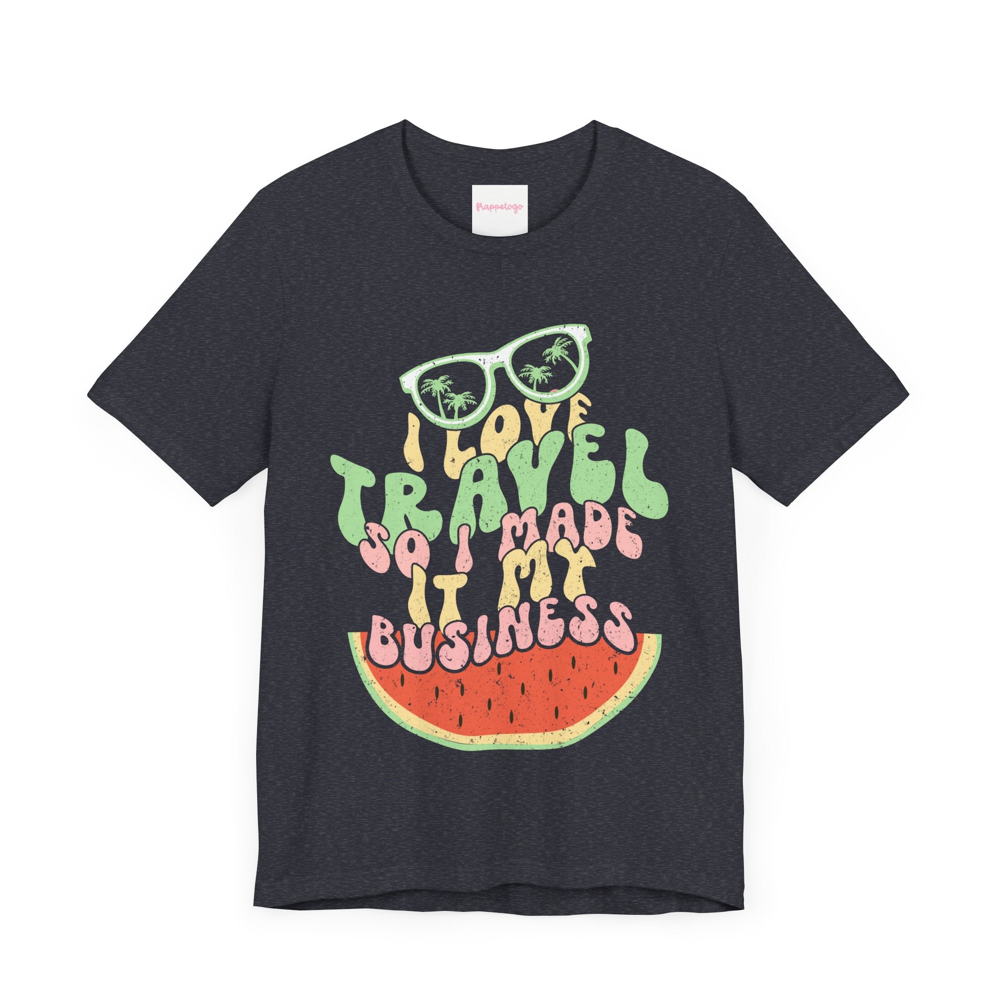 Business Travel T-Shirt, Fun Entrepreneurs Travel Shirt, I Love Travel So I Made It My Business | Family, Friends & Group Travel Apparel & Accessories | Travel Lifestyle Store | FrappeToGo