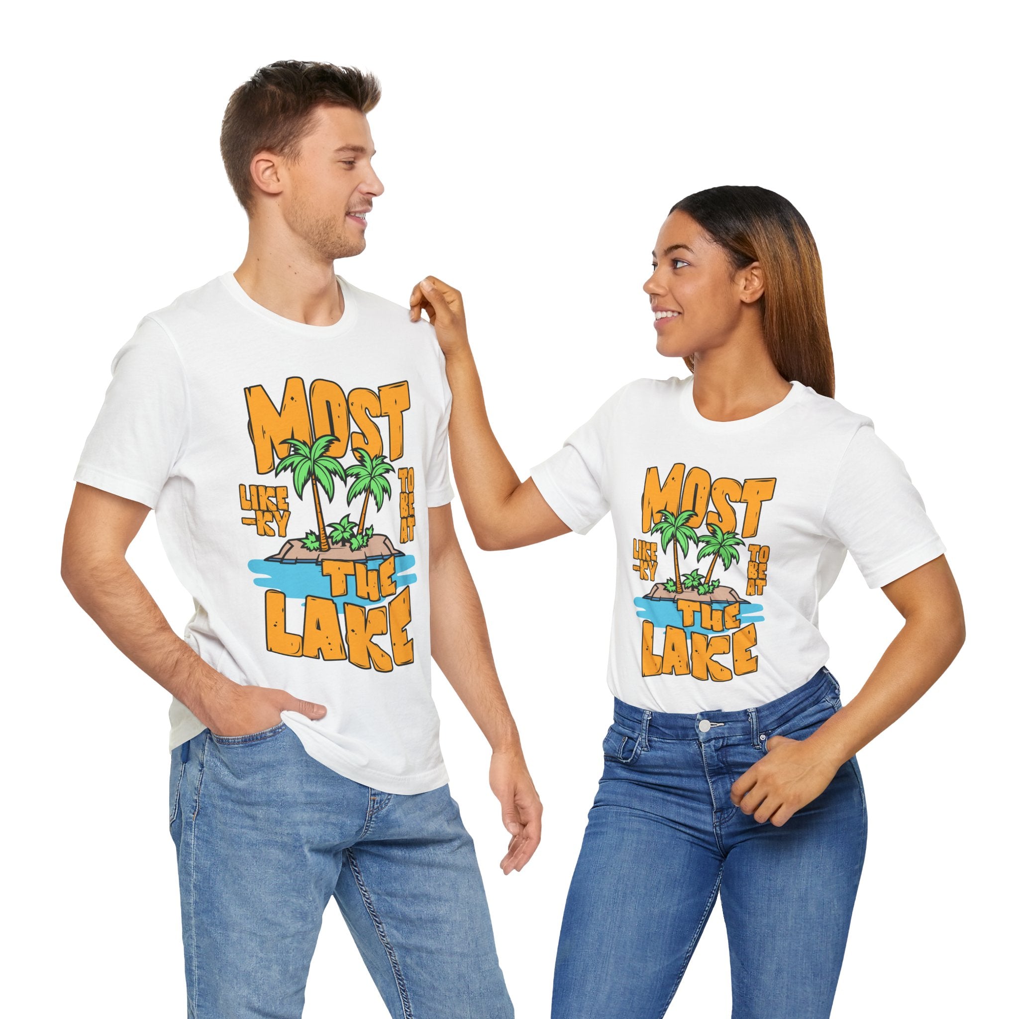 Most Likely To Be At The Lake T-Shirt, Fun Summer Lake Life Tee