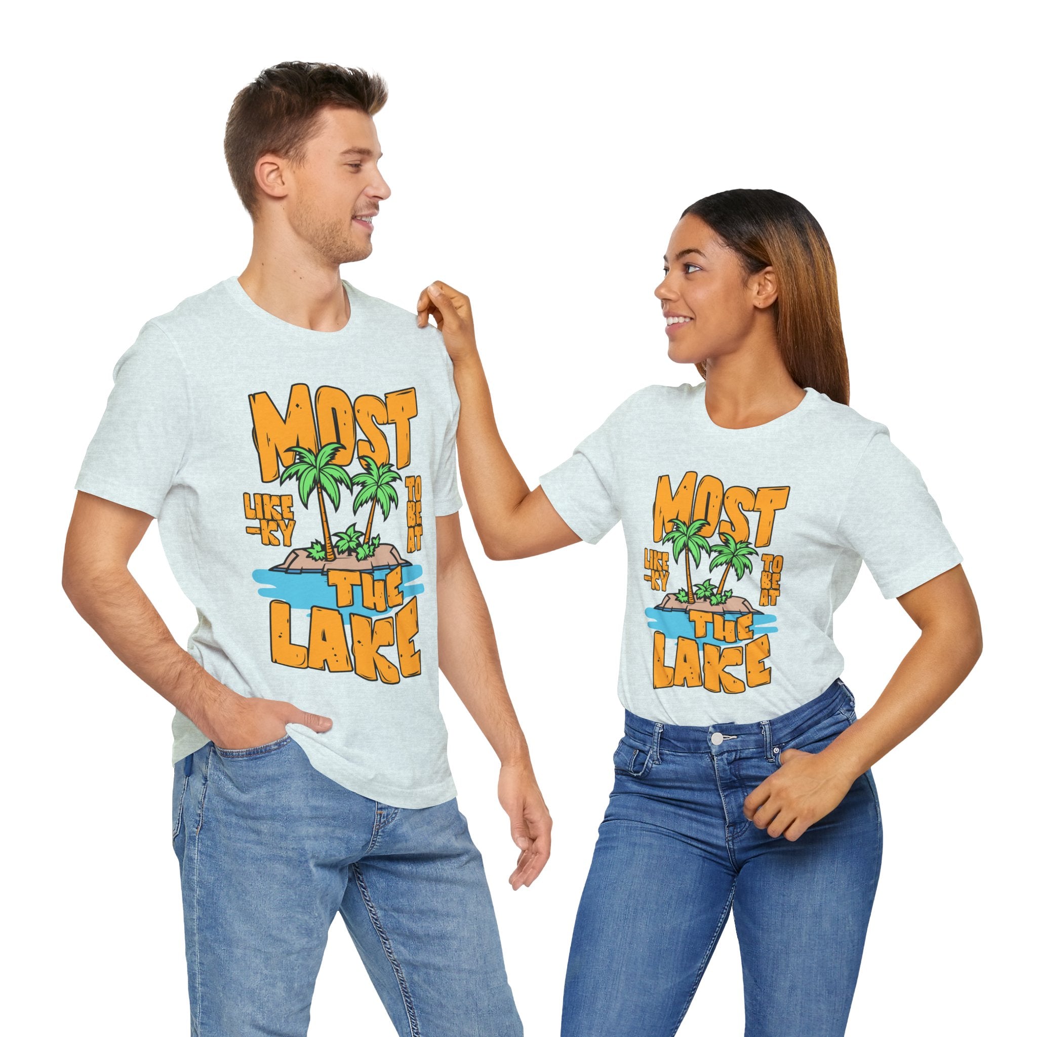 Most Likely To Be At The Lake T-Shirt, Fun Summer Lake Life Tee