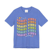 Groovy Travel Shirt, Travel Vibes Wanderlust T-Shirt | Family, Friends & Group Travel Apparel & Accessories | Travel Lifestyle Store | FrappeToGo