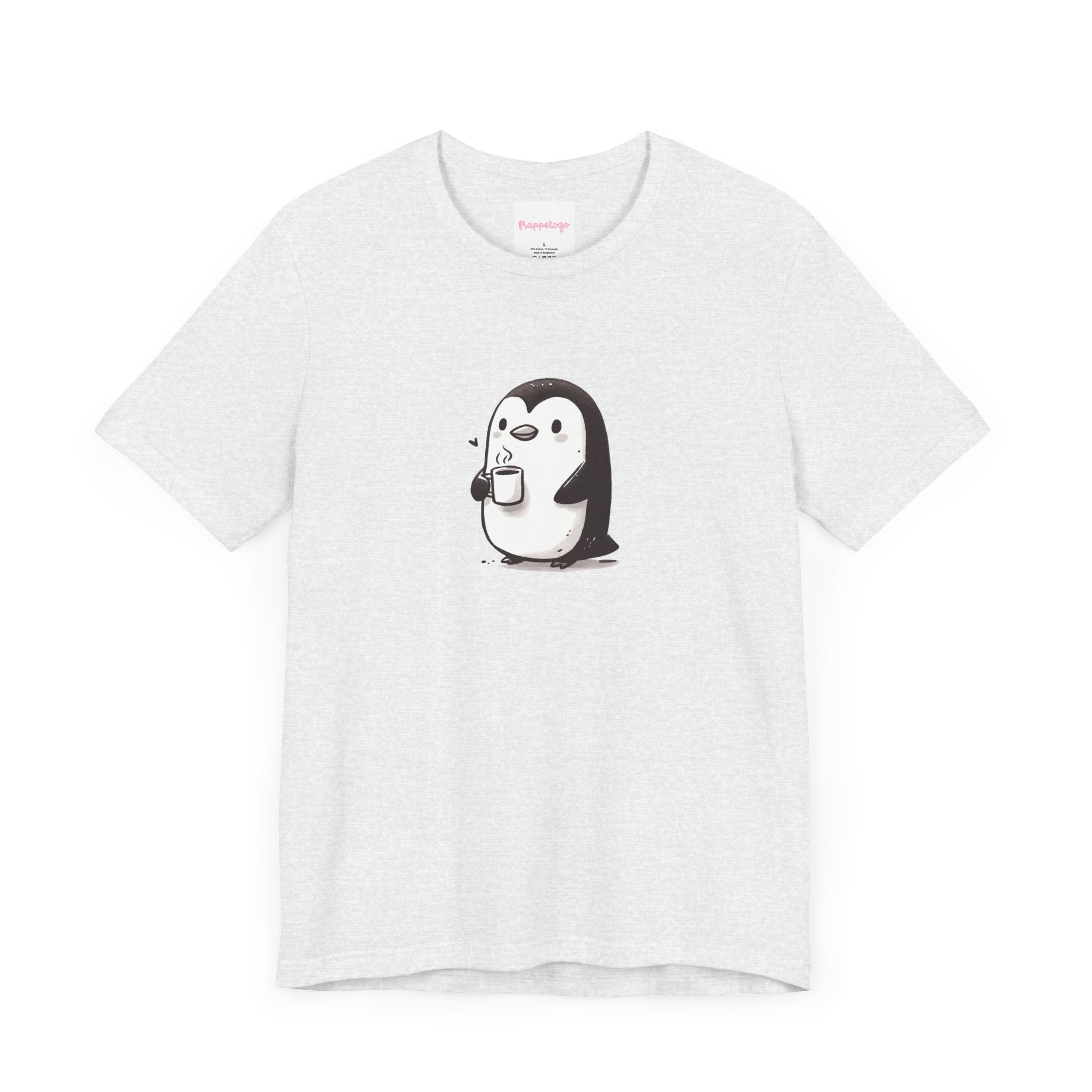 Cute Penguin Funny Graphic T-Shirt, Coffee Lover Chill T-Shirt | Family, Friends & Group Travel Apparel & Accessories | Travel Lifestyle Store | FrappeToGo