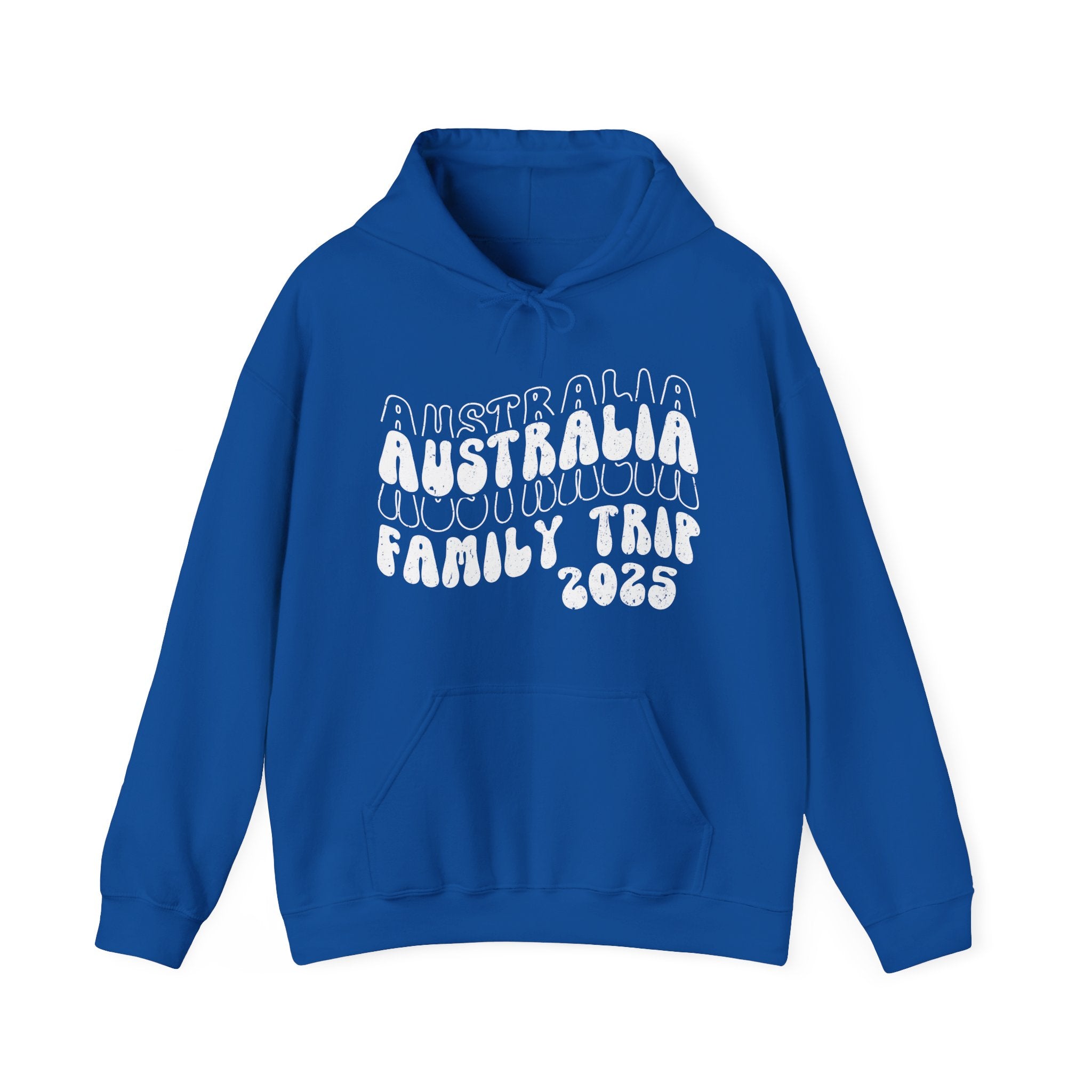 Australia Family Trip 2025 Travel Hoodie, Australia Group Travel Hoodie, Australia Retro Hoodie, Personalzed