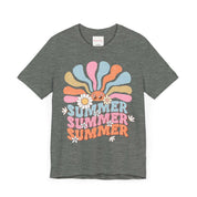 Groovy Summer T-Shirt, Summer Trip Tee, Cute Retro Travel Shirt | Family, Friends & Group Travel Apparel & Accessories | Travel Lifestyle Store | FrappeToGo