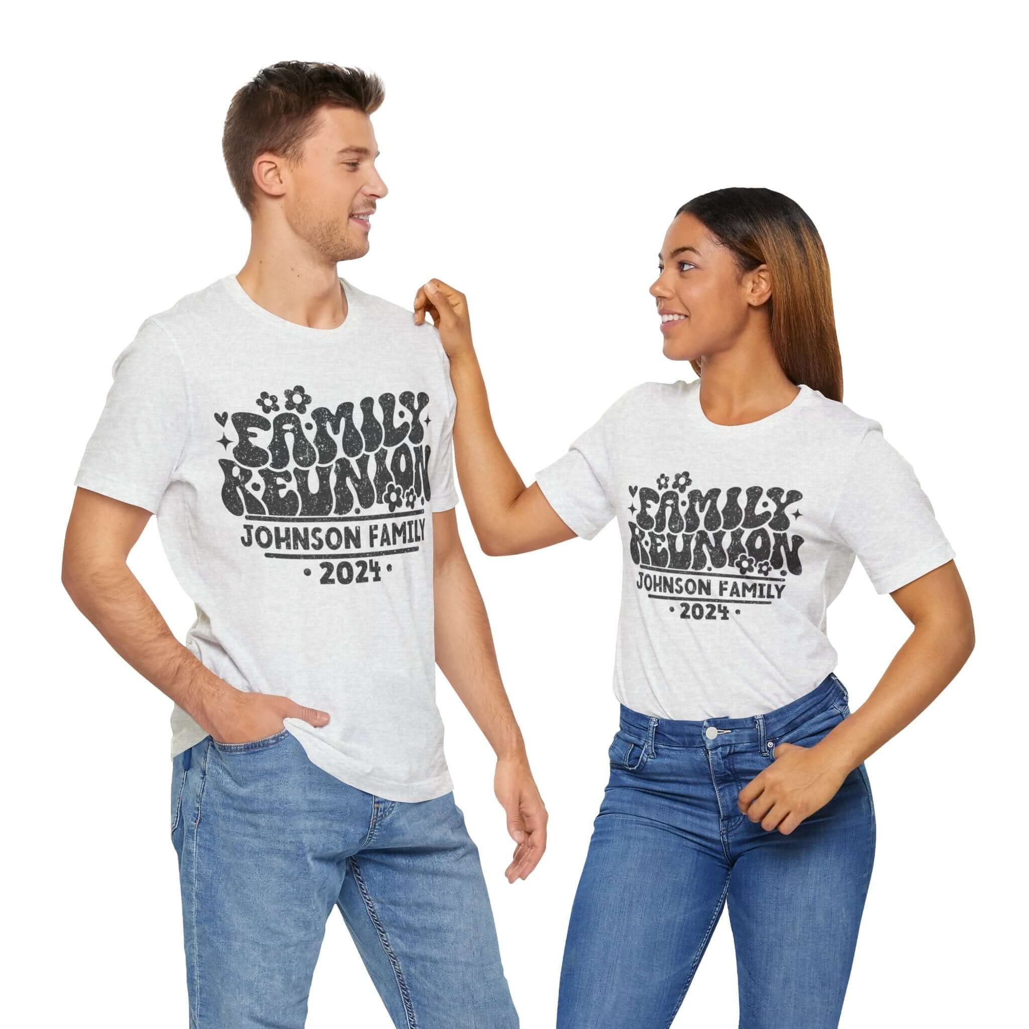 Family Reunion 2024 T-Shirt, Family Get Together Groovy Shirt, Personalized Custom Family Name | Family, Friends & Group Travel Apparel & Accessories | Travel Lifestyle Store | FrappeToGo