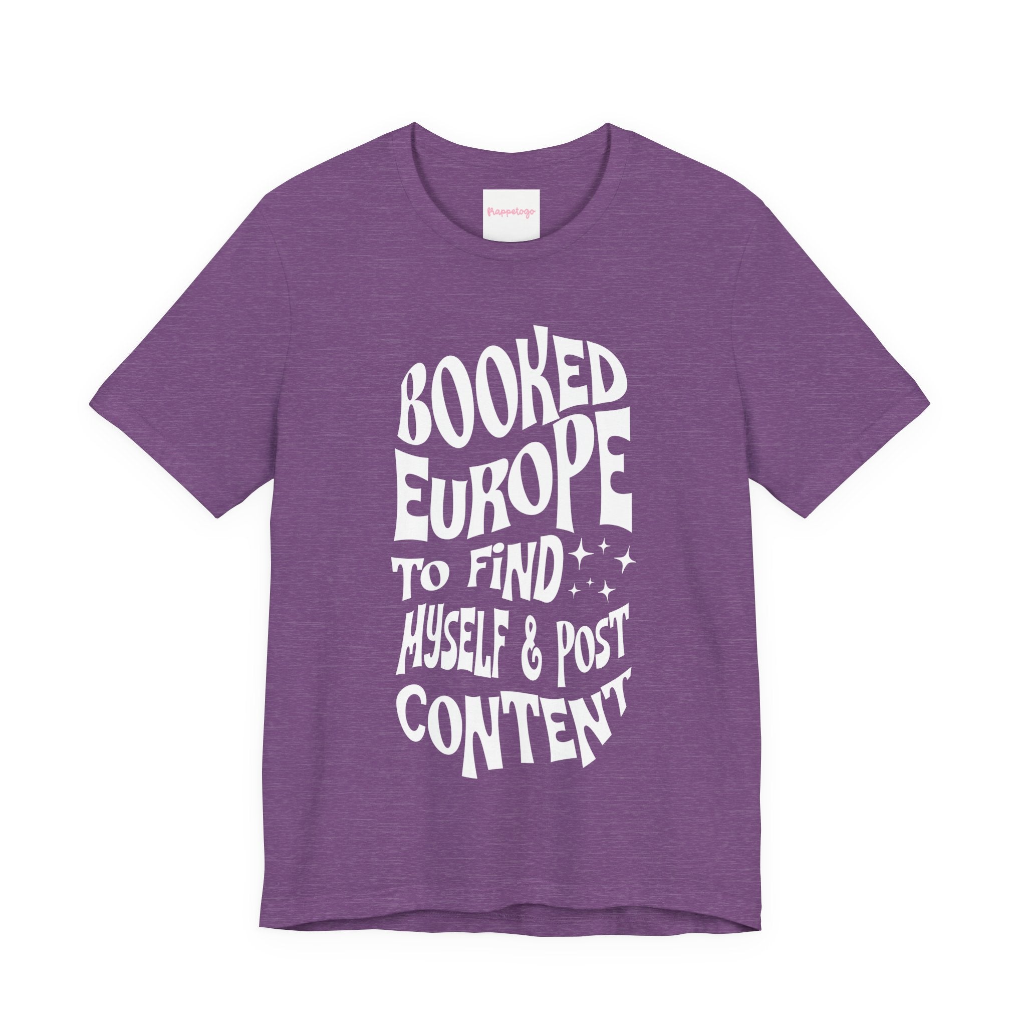 Europe Travel T-Shirt For Content Creator, Funny Europe Trip Shirt