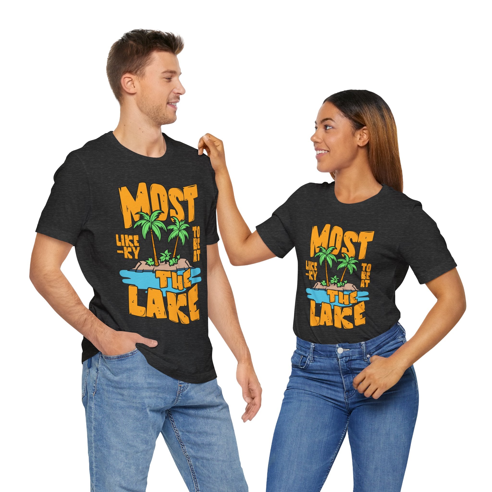 Most Likely To Be At The Lake T-Shirt, Fun Summer Lake Life Tee