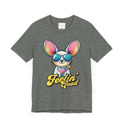 Summer Vibes, Cute Kangaroo Summer Groovy T-Shirt | Family, Friends & Group Travel Apparel & Accessories | Travel Lifestyle Store | FrappeToGo