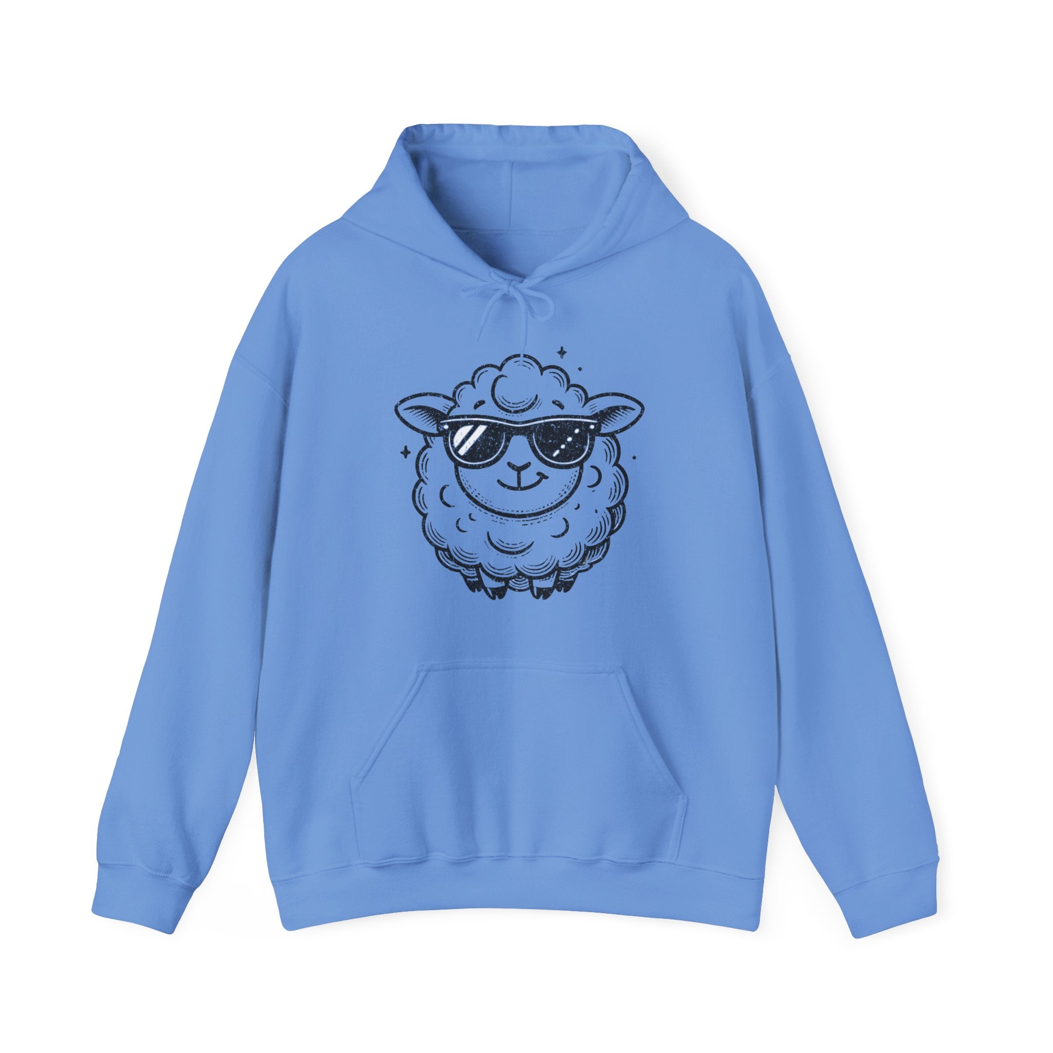 Feeling Good Funny Graphic Hoodie, Cool Sheep Travel Hooded Sweatshirt | Family, Friends & Group Travel Apparel & Accessories | Travel Lifestyle Store | FrappeToGo