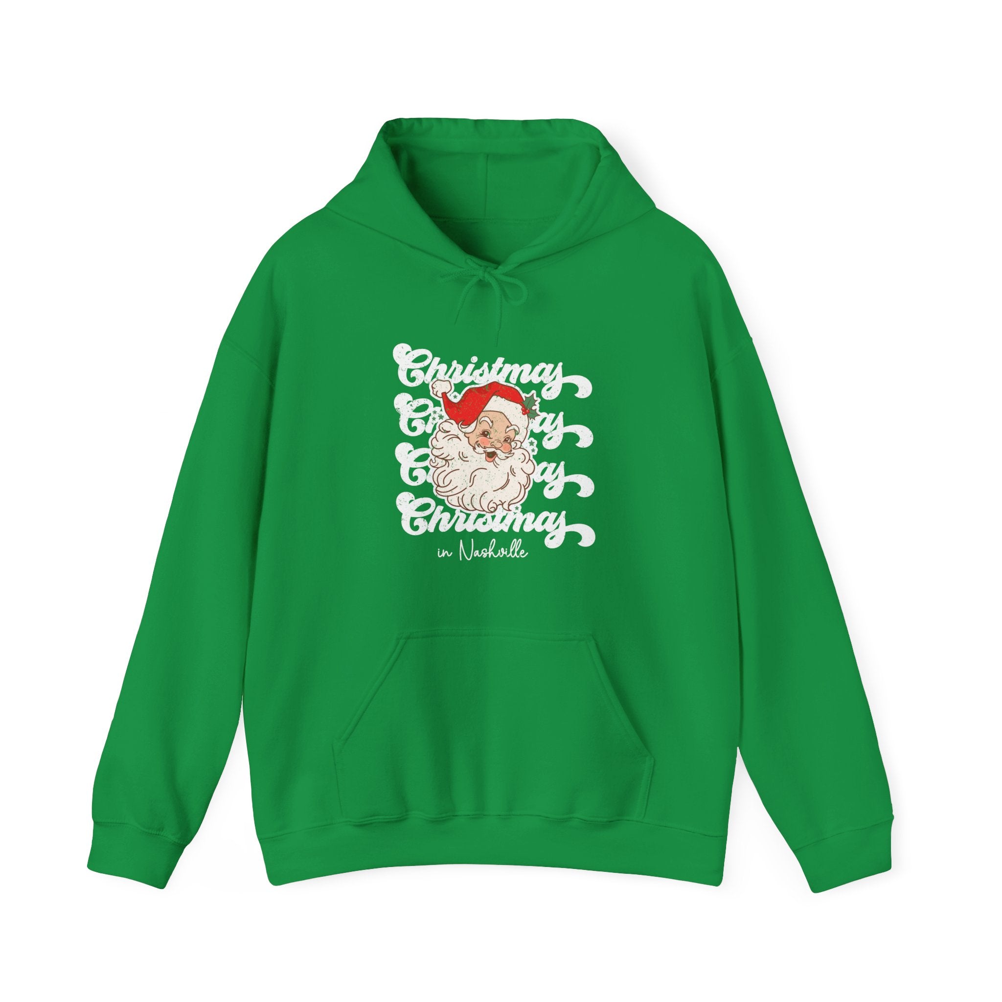 Christmas Nashville Family Trip Hoodie, Holiday Gathering Hooded Sweatshirt, Personalized | Family, Friends & Group Travel Apparel & Accessories | Travel Lifestyle Store | FrappeToGo