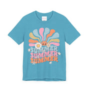 Groovy Summer T-Shirt, Summer Trip Tee, Cute Retro Travel Shirt | Family, Friends & Group Travel Apparel & Accessories | Travel Lifestyle Store | FrappeToGo
