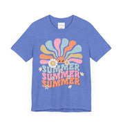 Groovy Summer T-Shirt, Summer Trip Tee, Cute Retro Travel Shirt | Family, Friends & Group Travel Apparel & Accessories | Travel Lifestyle Store | FrappeToGo