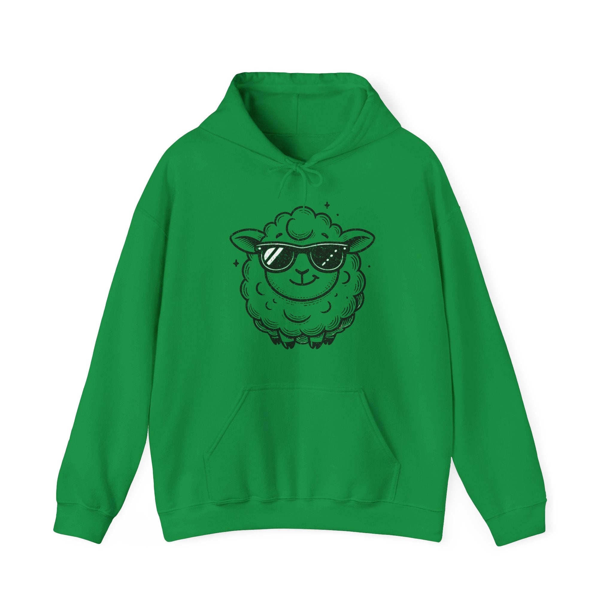 Feeling Good Funny Graphic Hoodie, Cool Sheep Travel Hooded Sweatshirt | Family, Friends & Group Travel Apparel & Accessories | Travel Lifestyle Store | FrappeToGo