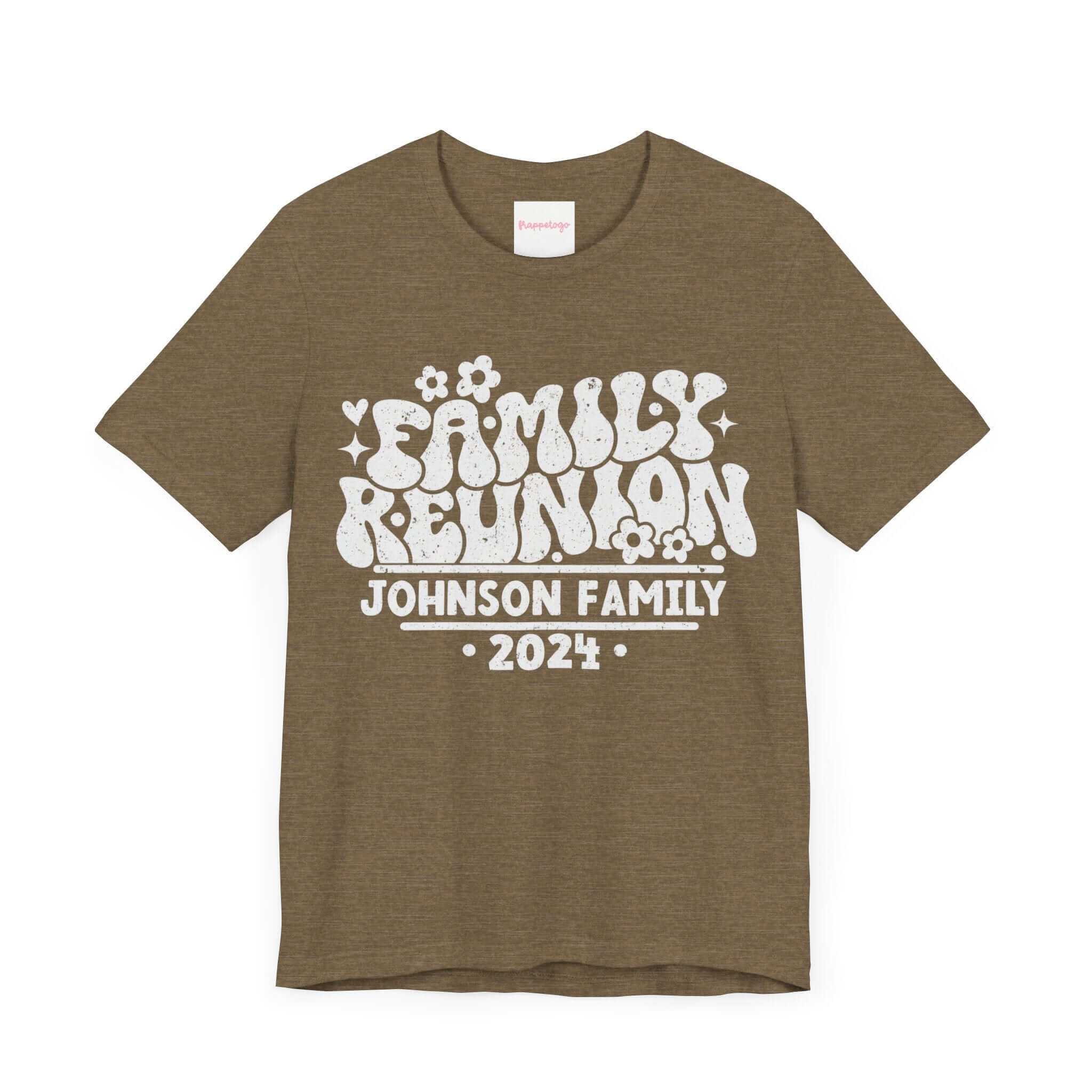 Family Reunion 2024 T-Shirt, Family Get Together Groovy Shirt, Personalized Custom Family Name | Family, Friends & Group Travel Apparel & Accessories | Travel Lifestyle Store | FrappeToGo