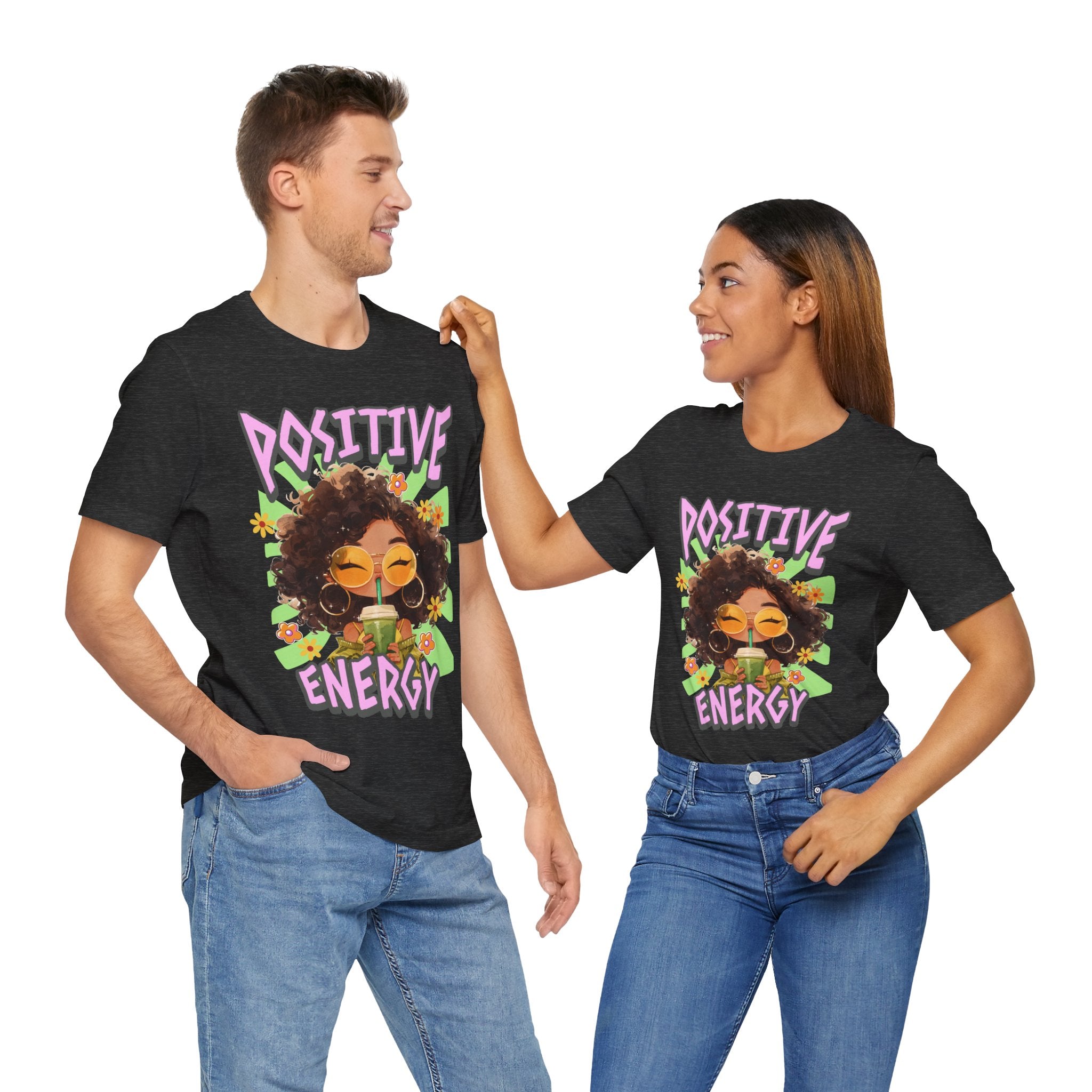 Health Freak Vibes Positive Energy T-Shirt