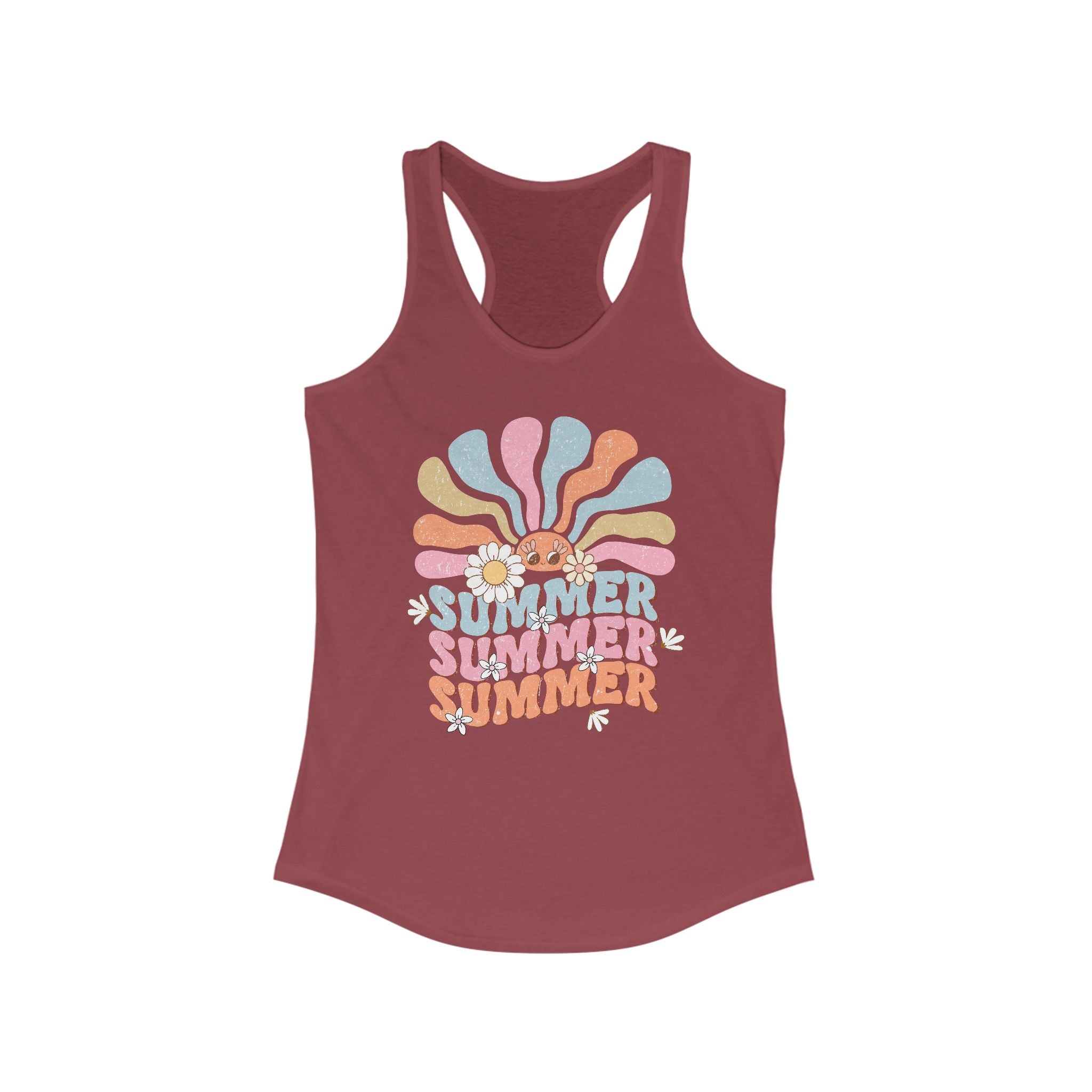 Groovy Summer Tank Top, Summer Trip Tank Top, Cute Retro Travel Tank | Family, Friends & Group Travel Apparel & Accessories | Travel Lifestyle Store | FrappeToGo