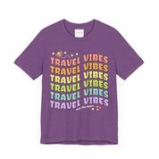 Groovy Travel Shirt, Travel Vibes Wanderlust T-Shirt | Family, Friends & Group Travel Apparel & Accessories | Travel Lifestyle Store | FrappeToGo