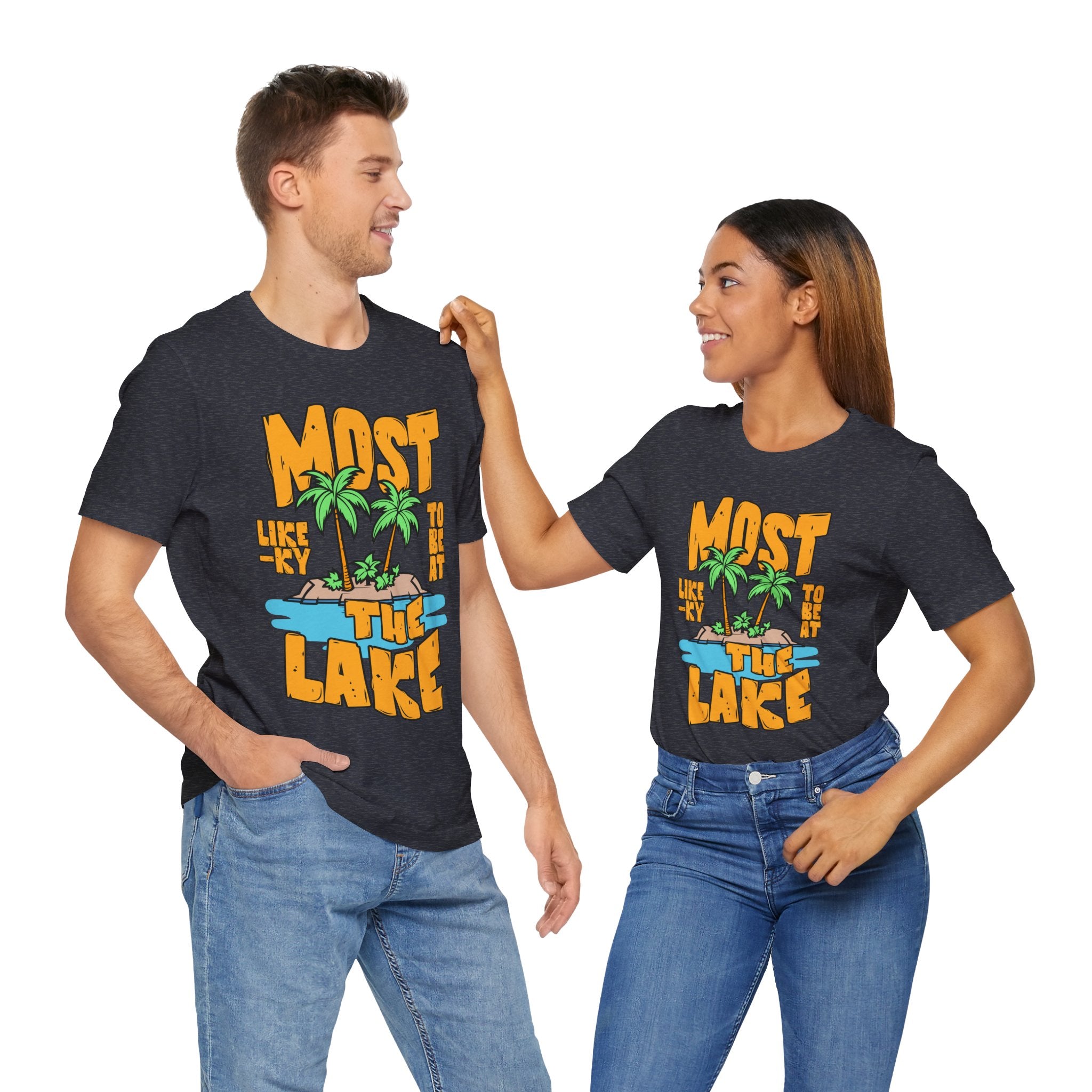 Most Likely To Be At The Lake T-Shirt, Fun Summer Lake Life Tee