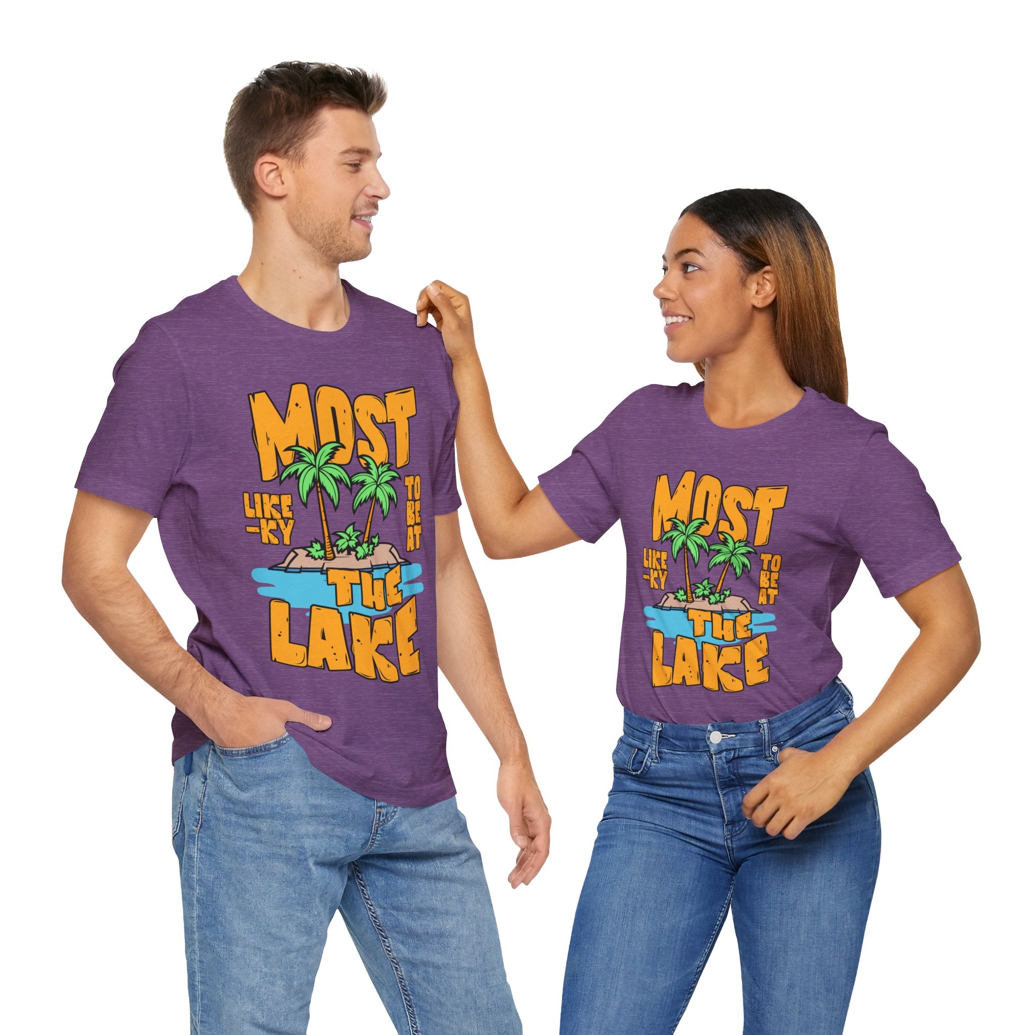 Most Likely To Be At The Lake T-Shirt, Fun Summer Lake Life Tee
