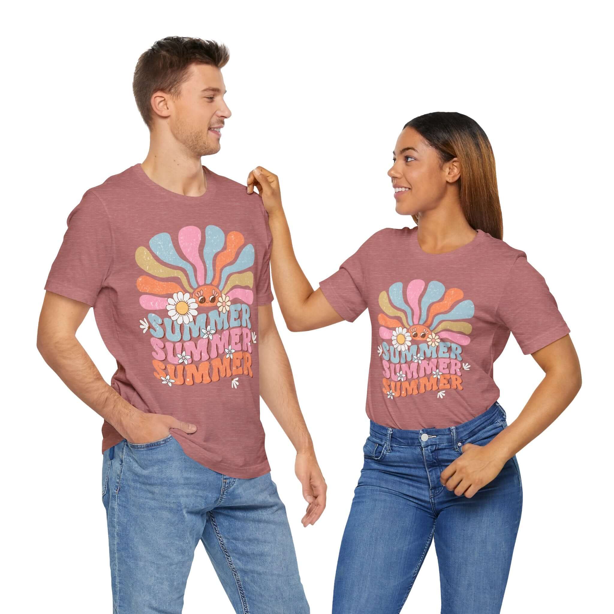 Groovy Summer T-Shirt, Summer Trip Tee, Cute Retro Travel Shirt | Family, Friends & Group Travel Apparel & Accessories | Travel Lifestyle Store | FrappeToGo