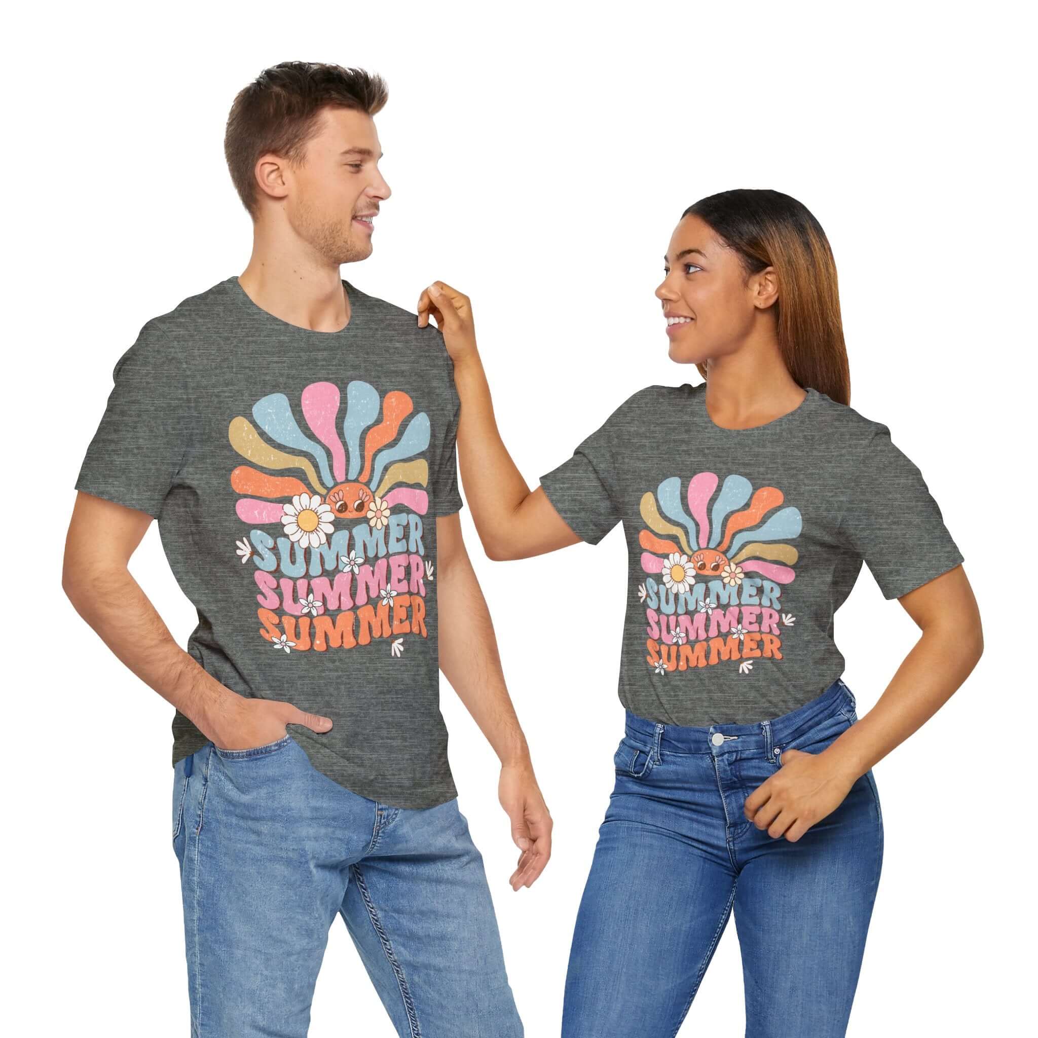 Groovy Summer T-Shirt, Summer Trip Tee, Cute Retro Travel Shirt | Family, Friends & Group Travel Apparel & Accessories | Travel Lifestyle Store | FrappeToGo